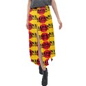 Japan Nippon Style - Japan Sun Velour Split Maxi Skirt View1