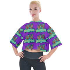 Jaw Dropping Comic Big Bang Poof Mock Neck Tee