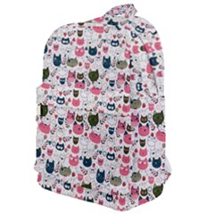 Adorable Seamless Cat Head Pattern01 Classic Backpack by TastefulDesigns