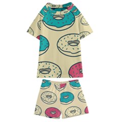 Donuts Kids  Swim Tee And Shorts Set by Sobalvarro