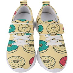 Donuts Kids  Velcro Strap Shoes by Sobalvarro