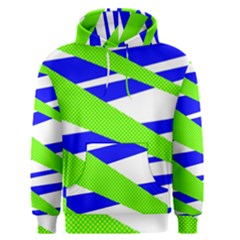 Abstract Triangles Pattern, Dotted Stripes, Grunge Design In Light Colors Men s Core Hoodie by Casemiro