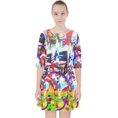 Crazy Grafitti Pocket Dress by essentialimage