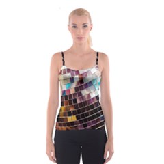 Disco Ball Spaghetti Strap Top by essentialimage