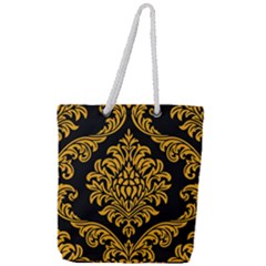 Finesse  Full Print Rope Handle Tote (large) by Sobalvarro