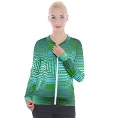 Cross Crossing Crosswalk Line Walk Casual Zip Up Jacket by HermanTelo