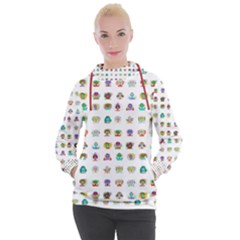 All The Aliens Teeny Women s Hooded Pullover by ArtByAng