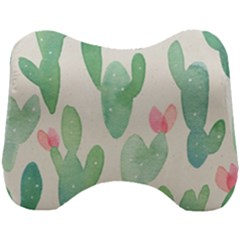 Photography-backdrops-for-baby-pictures-cactus-photo-studio-background-for-birthday-shower-xt-5654 Head Support Cushion by Sobalvarro