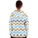 Chevron  Women s Zipper Hoodie View2
