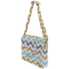Chevron  Cross Body Office Bag by Sobalvarro