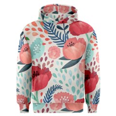 Floral  Men s Overhead Hoodie by Sobalvarro