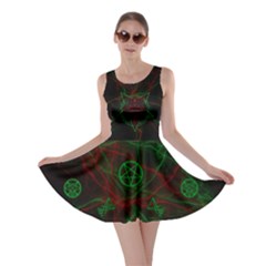 Baphomet I Skater Dress by JoeiB