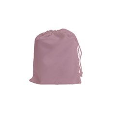 True Mauve Color Drawstring Pouch (small) by SpinnyChairDesigns