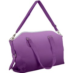 Purple Gradient Ombre Canvas Crossbody Bag by SpinnyChairDesigns
