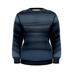 Faded Denim Blue Grey Ombre Women s Sweatshirt by SpinnyChairDesigns