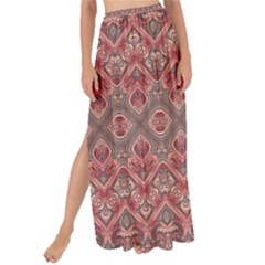 Boho Rustic Pink Maxi Chiffon Tie-up Sarong by SpinnyChairDesigns