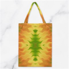 Lemon Lime Tie Dye Classic Tote Bag by SpinnyChairDesigns