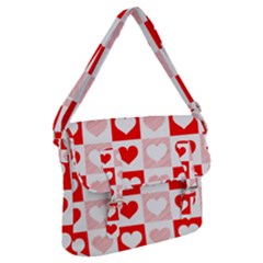 Hearts  Buckle Messenger Bag by Sobalvarro
