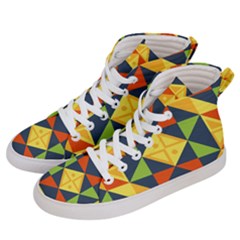 Africa  Women s Hi-top Skate Sneakers by Sobalvarro