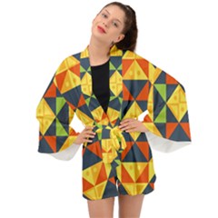 Africa  Long Sleeve Kimono by Sobalvarro