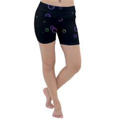 Bubble Show Lightweight Velour Yoga Shorts