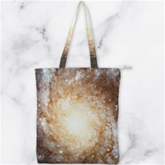 Galaxy Space Double Zip Up Tote Bag