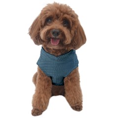 Turquoise Alligator Skin Dog Sweater by LoolyElzayat
