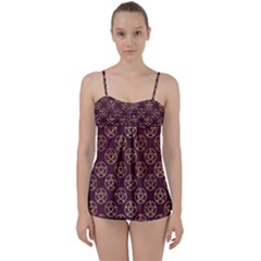 Golden Pentagram Babydoll Tankini Set by Angelandspot