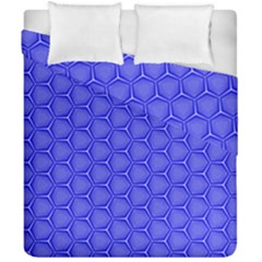 Blue-monday Duvet Cover Double Side (california King Size) by roseblue