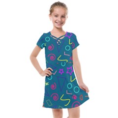 Memphis  Kids  Cross Web Dress by Sobalvarro