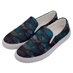 Realeafs Pattern Men s Canvas Slip Ons