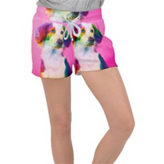 Rainbowdog Velour Lounge Shorts by Sparkle