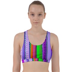 Fashion Belts Back Weave Sports Bra by essentialimage