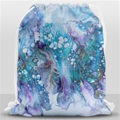 Sea Anemone Drawstring Bag (large) by CKArtCreations
