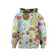 Tropical Pattern Kids  Pullover Hoodie by GretaBerlin