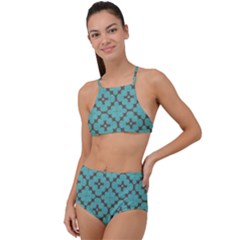 Tiles High Waist Tankini Set by Sobalvarro