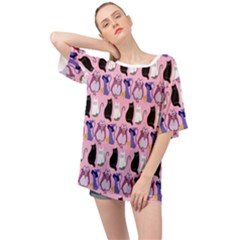 Halloween Oversized Chiffon Top by Sparkle