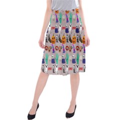 Halloween Midi Beach Skirt by Sparkle