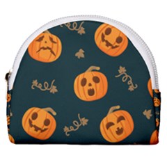 Halloween Horseshoe Style Canvas Pouch by Sobalvarro