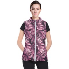 Rose Leaves Women s Puffer Vest by goljakoff