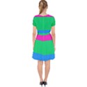 Polysexual Pride Flag LGBTQ Adorable in Chiffon Dress View2