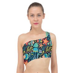 Sea Animals Spliced Up Bikini Top  by goljakoff