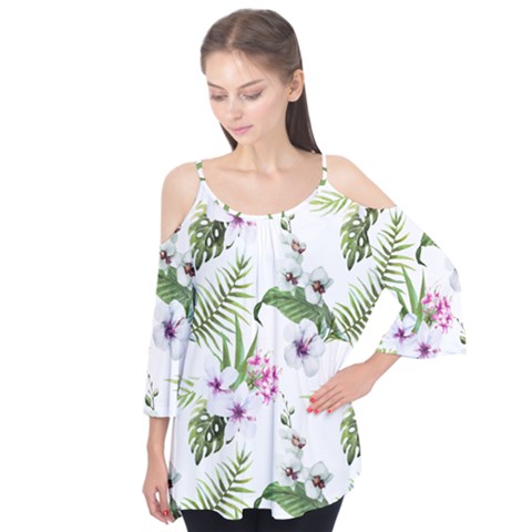 Summer Flowers Flutter Tees by goljakoff