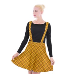 Golden 12 Suspender Skater Skirt