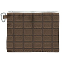 Milk Chocolate Canvas Cosmetic Bag (xxl) by goljakoff