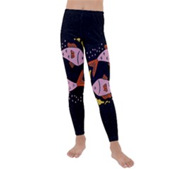 Fish Pisces Astrology Star Zodiac Kids  Lightweight Velour Leggings
