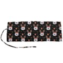 Bear Rein Deer Christmas Roll Up Canvas Pencil Holder (S) View1