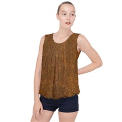 Gc (65) Bubble Hem Chiffon Tank Top