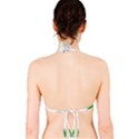 Flower Branch Corolla Wreath Vector Bikini Top View2