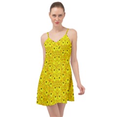 Flowers From Heaven  With A Modern Touch Summer Time Chiffon Dress by pepitasart